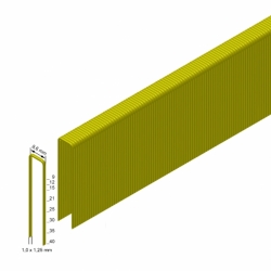 H od 15 do 40 mm pneumatická sponkovačka