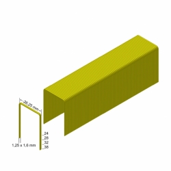 spony typu WZ od 32 - 38 mm pneumatická sponkovačka