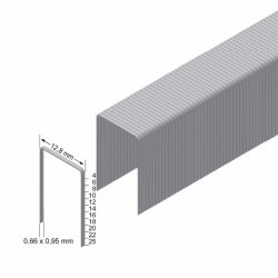 spony typu A od 4 - 16 mm pneumatická sponkovačka