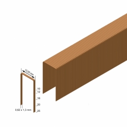 pre sponky typu AZ od 12 do 25 mm pneumatická sponkovačka
