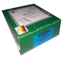 PREBENA A06CAL - Hliníkové spony do sponkovačky výška 6mm šírka 12,8mm (bal. 12000ks)  