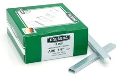 PREBENA A06CNK - Spony do sponkovačky výška 6mm šírka 12,8mm (bal. 12000ks) 