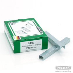 PREBENA VZ08CNK - Spony do sponkovačky výška 8 mm šírka 10,5 mm, (bal. 5 000ks)